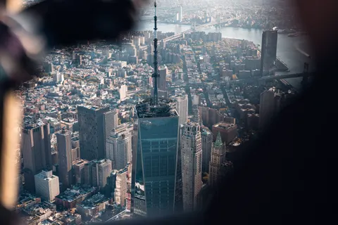 Tapeta Miasto z Lotu Ptaka 4K · aerial · 3840×2560
