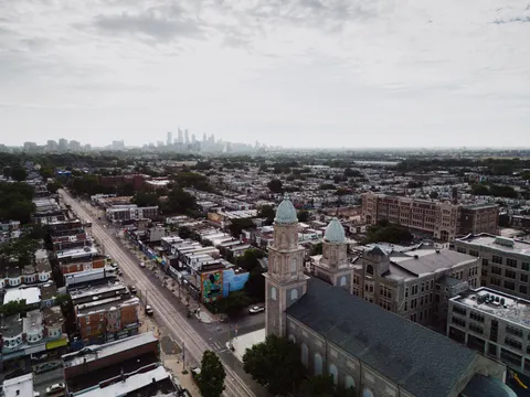 Aerial City 4K Wallpaper · aerial · 3840×2880