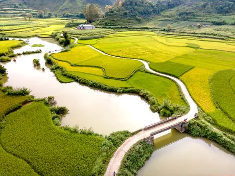 والپیپر رودخانه هوایی با کیفیت 4K · aerial · 3840×2880
