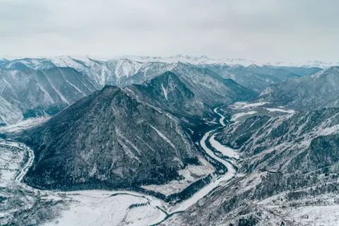 Hình nền Dòng Sông Từ Trên Cao 4K · aerial · 3840×2560