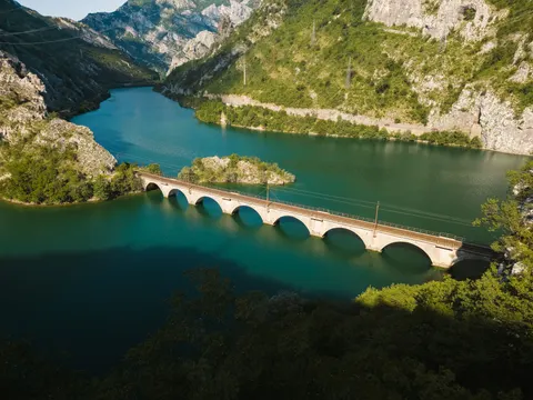 والپیپر رودخانه هوایی با کیفیت 4K · aerial · 3840×2880