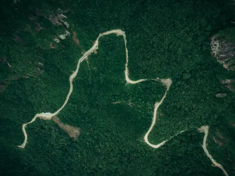 Hình nền Dòng Sông Từ Trên Cao 4K · aerial · 3840×2880