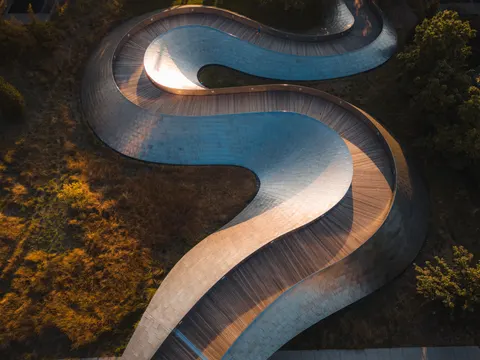 Aerial River 4K Wallpaper · aerial · 3840×2880