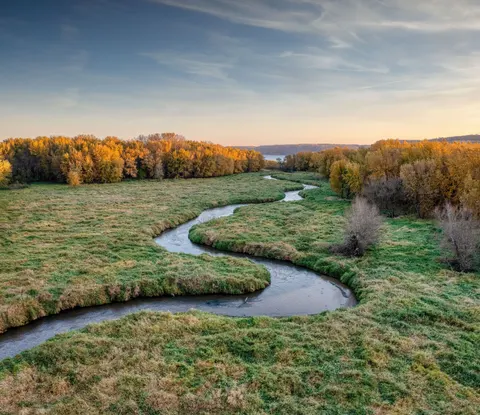 Aerial River 4K Wallpaper · aerial · 3840×3321