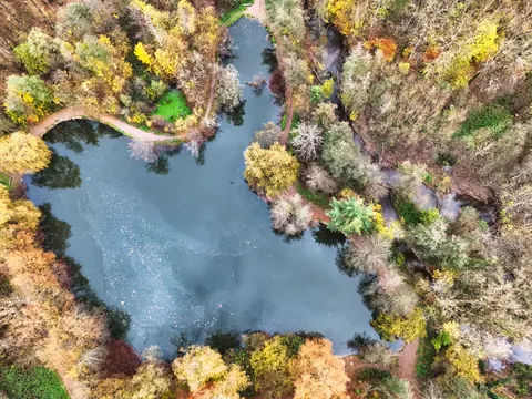 Aerial River 4K Wallpaper · aerial · 3840×2880