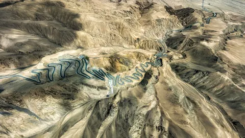 Fondo de pantalla Río Vista Aérea 4K · aerial · 3840×2160