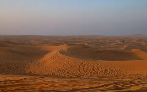 Tapeta Wydmy z lotu ptaka 4K · aerial · 3840×2423