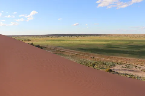 Tapeta Wydmy z lotu ptaka 4K · aerial · 3840×2560