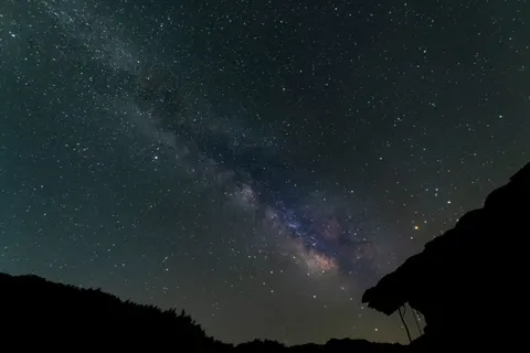 Milky Way Night Sky 4K Wallpaper · space · 3840×2563