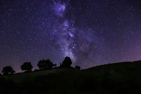 Milky Way Night Sky 4K Wallpaper · space · 3840×2560