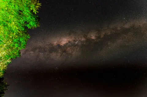 Milky Way Night Sky 4K Wallpaper · space · 3840×2559