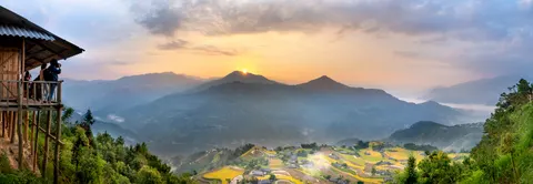 خلفية الجبال بدقة 4K · mountains · 3840×1332