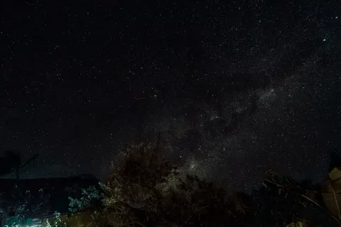 Milky Way Night Sky 4K Wallpaper · space · 3840×2560