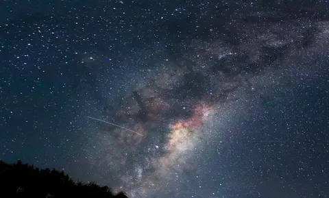Milky Way Night Sky 4K Wallpaper · space · 3840×2310