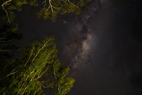 Milky Way Night Sky 4K Wallpaper · space · 3840×2560