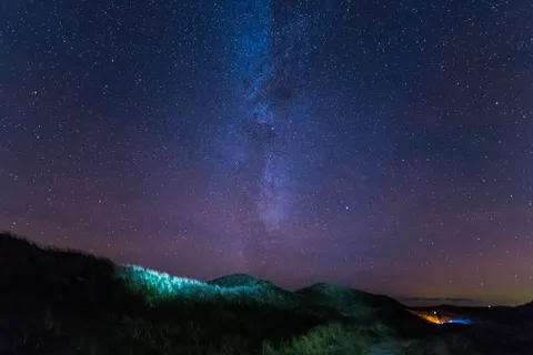 Milky Way Night Sky 4K Wallpaper · space · 3840×2560