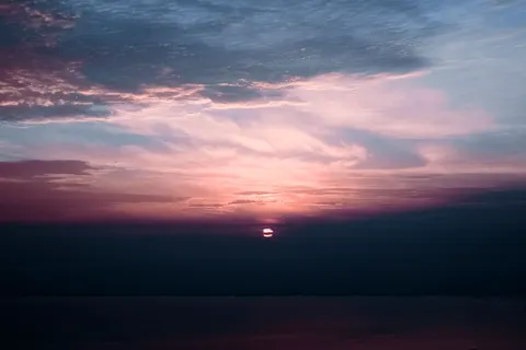 Ocean Sunset 4K Wallpaper · ocean · 3840×2560