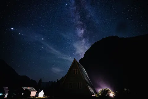 Milky Way Galaxy 4K Wallpaper · space · 3840×2560