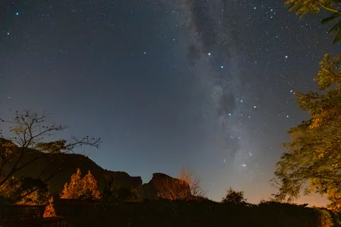 Milky Way Galaxy 4K Wallpaper · space · 3840×2560