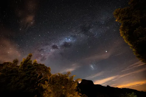Papel de parede Galáxia Via Láctea 4K · space · 3840×2560