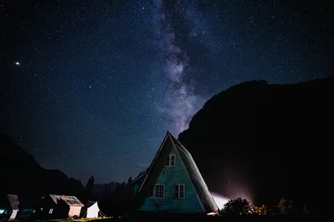 Milky Way Galaxy 4K Wallpaper · space · 3840×2560
