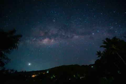 Milky Way Galaxy 4K Wallpaper · space · 3840×2560
