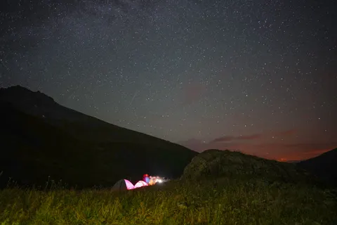 Milky Way Galaxy 4K Wallpaper · space · 3840×2560