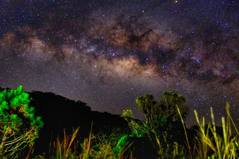 Milky Way Galaxy 4K Wallpaper · space · 3840×2560