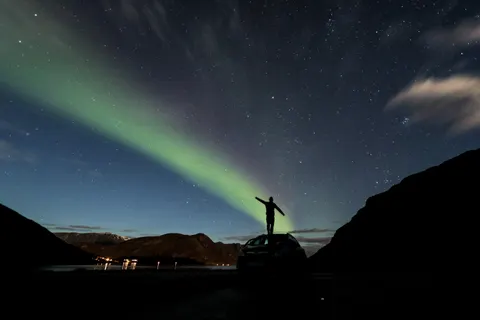 Sfondo Luci del Nord 4K · space · 3840×2560