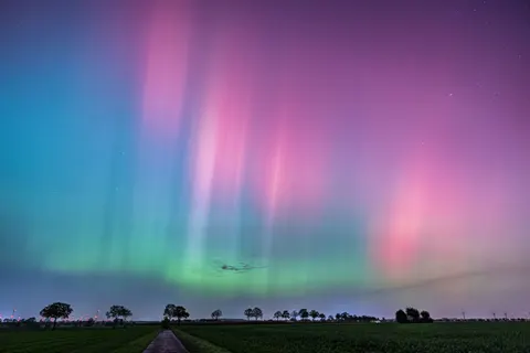 Sfondo Luci del Nord 4K · space · 3840×2560