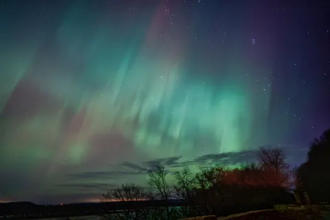 Sfondo Luci del Nord 4K · space · 3840×2560