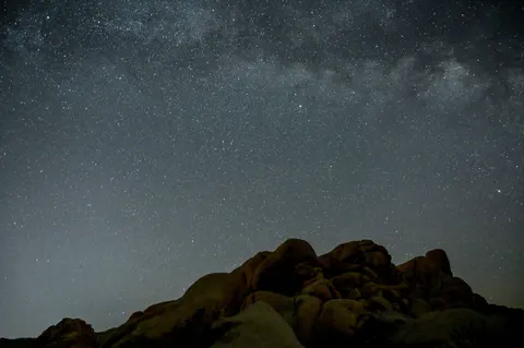 Galaxy Night Sky 4K Wallpaper · space · 3840×2555