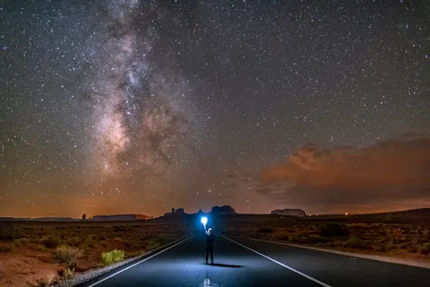 Galaxy Night Sky 4K Wallpaper · space · 3840×2560