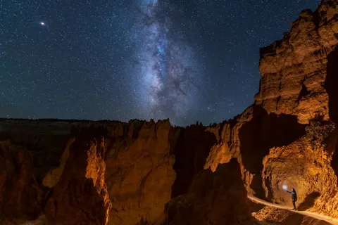 Galaxy Night Sky 4K Wallpaper · space · 3840×2560