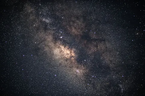 Galaxy Night Sky 4K Wallpaper · space · 3840×2560