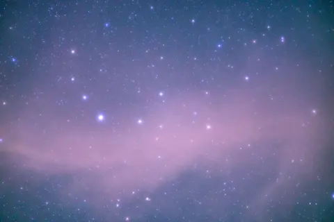 Purple Nebula Sky 4K Wallpaper · space · 3840×2561