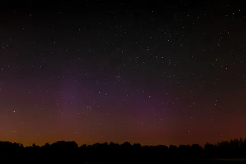 Purple Nebula Sky 4K Wallpaper · space · 3840×2560
