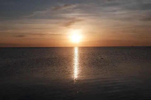 Sfondo Tramonto sull'Oceano 4K · ocean · 3840×2560