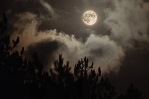 Full Moon 4K Wallpaper · space · 3840×2555