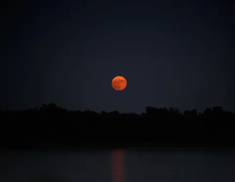 Full Moon 4K Wallpaper · space · 3840×2967