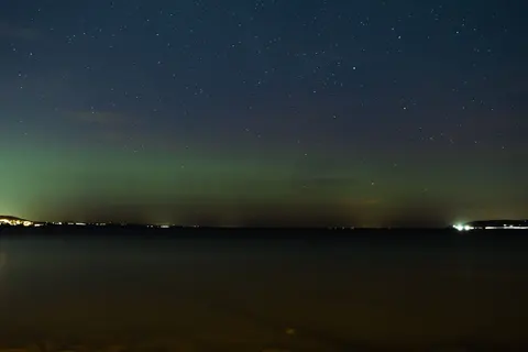 Milky Way over Sea 4K Wallpaper · space · 3840×2560