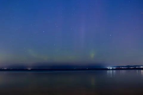 Milky Way over Sea 4K Wallpaper · space · 3840×2560