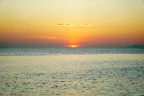 Sonnenuntergang am Meer 4K Hintergrundbild · ocean · 3840×2560