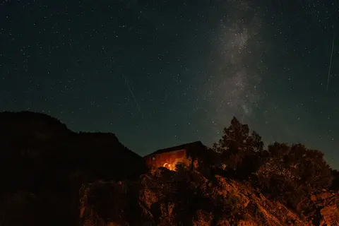 Sfondo Pioggia di Meteore 4K · space · 3840×2560