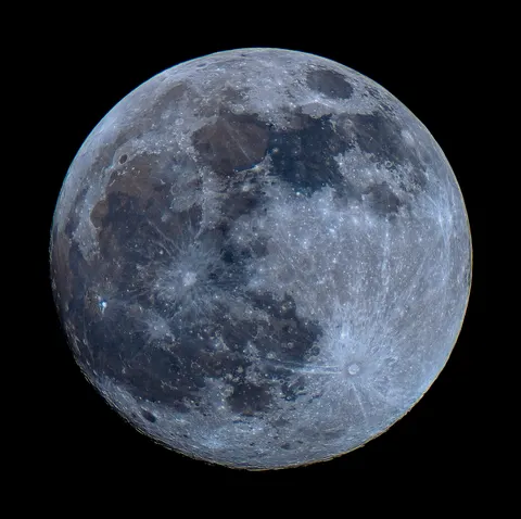 Moon Craters 4K Wallpaper · space · 3840×3823