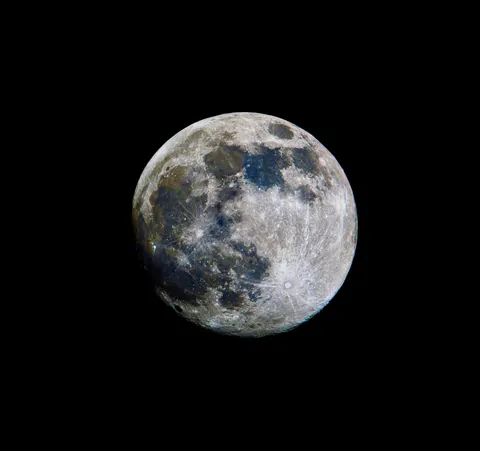 Moon Craters 4K Wallpaper · space · 3840×3608