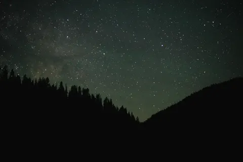 Starlit Silhouette 4K Wallpaper · space · 3840×2563