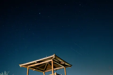 Starlit Silhouette 4K Wallpaper · space · 3840×2560