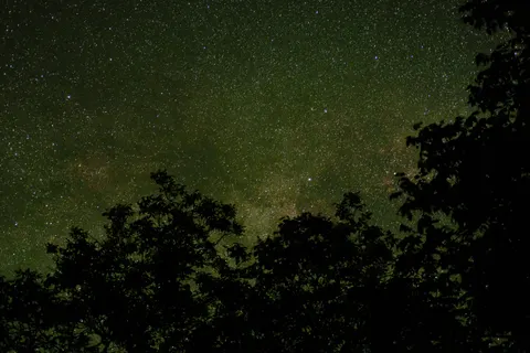 Starlit Silhouette 4K Wallpaper · space · 3840×2560