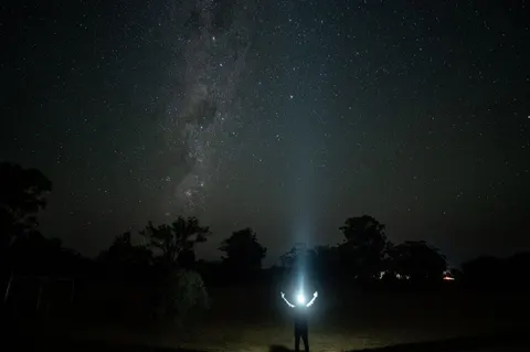 Starlit Silhouette 4K Wallpaper · space · 3840×2555